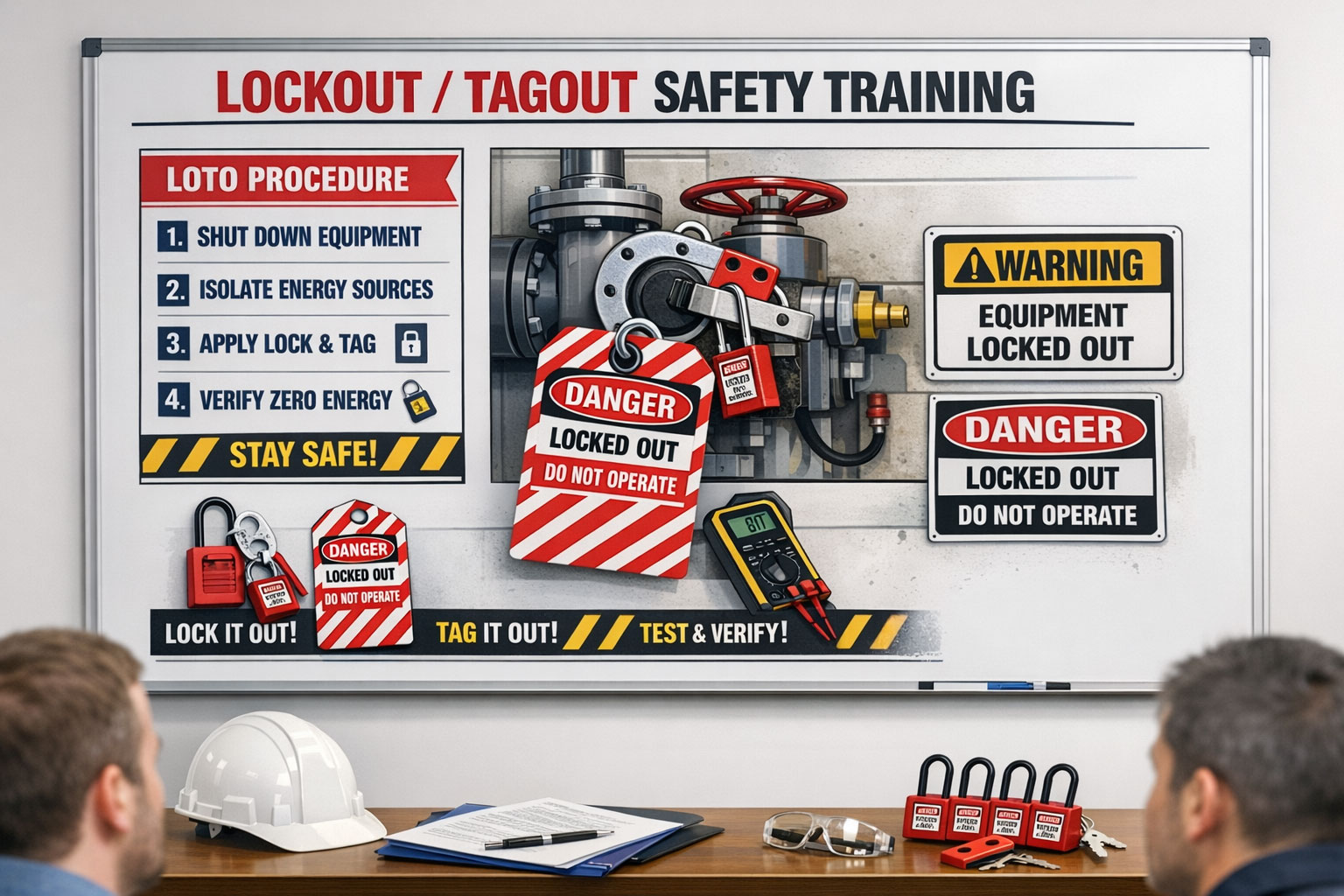Lockout / Tagout (LOTO) - Blue Arc